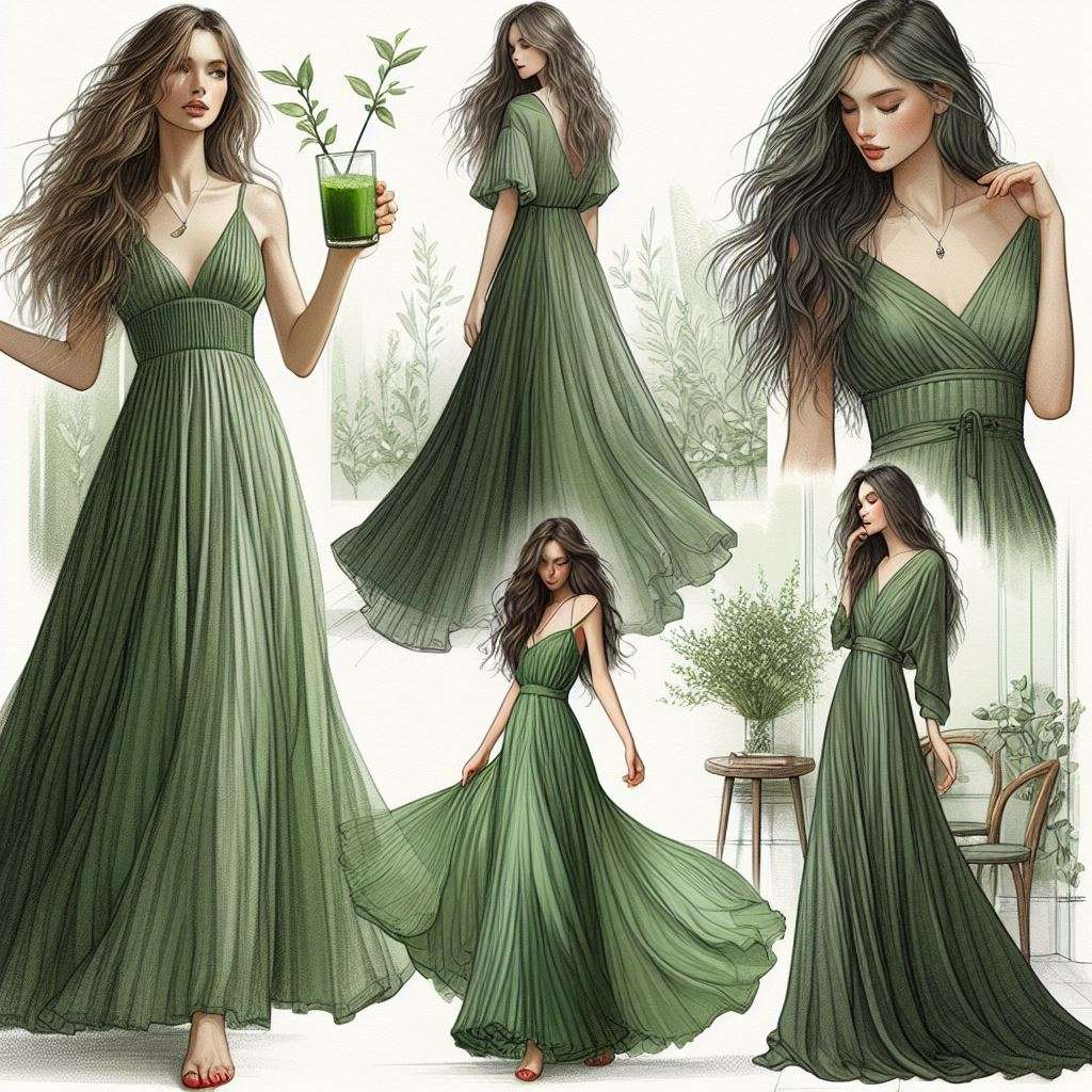 Matcha Hoco Dresses