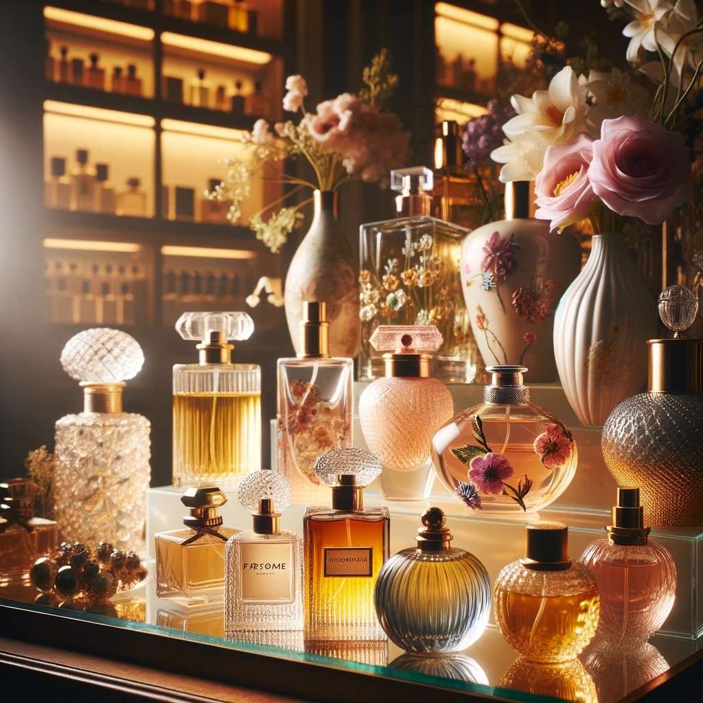 Can Expired Perfume Make You Sick? A group of fragrances that have been preserved for future use.